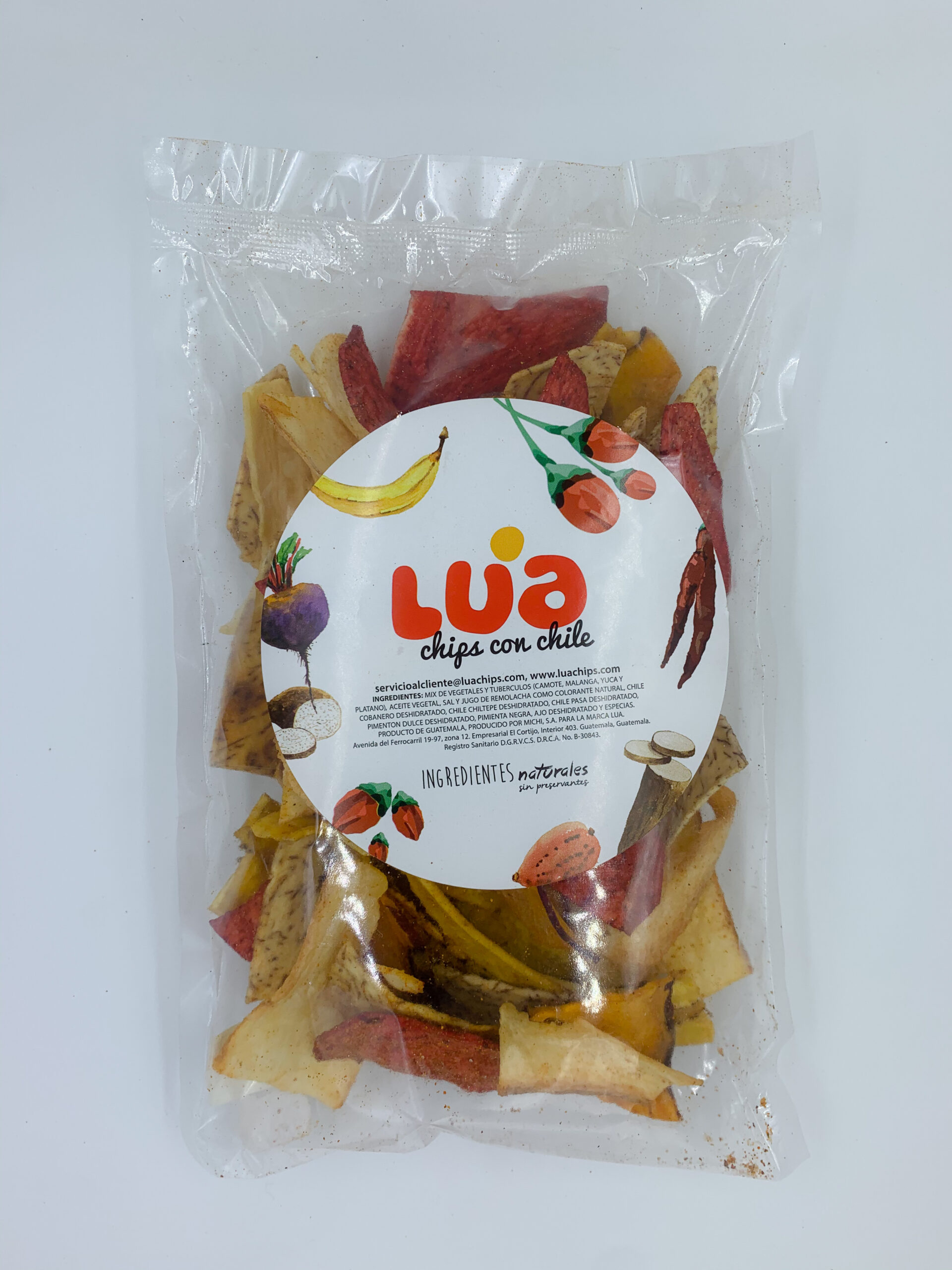 Lua Chips Picantes 192g
