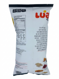 Lua Chips de 425 gramos Posterior
